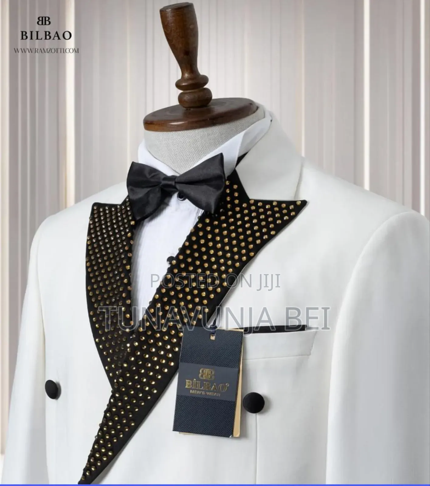 White Millano Suit / Quality Material