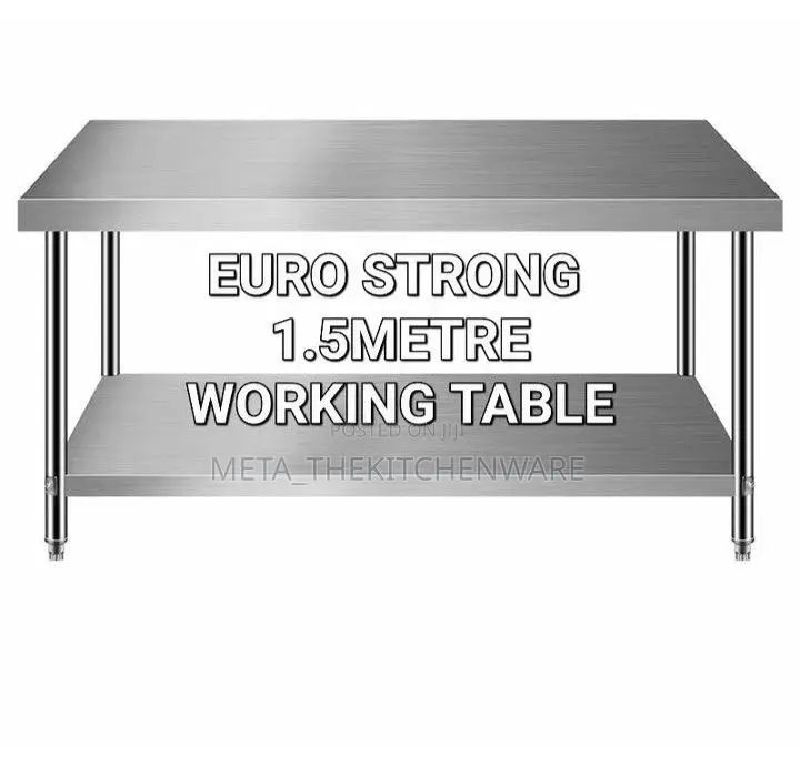 Stainless Still Working Table 1.8m