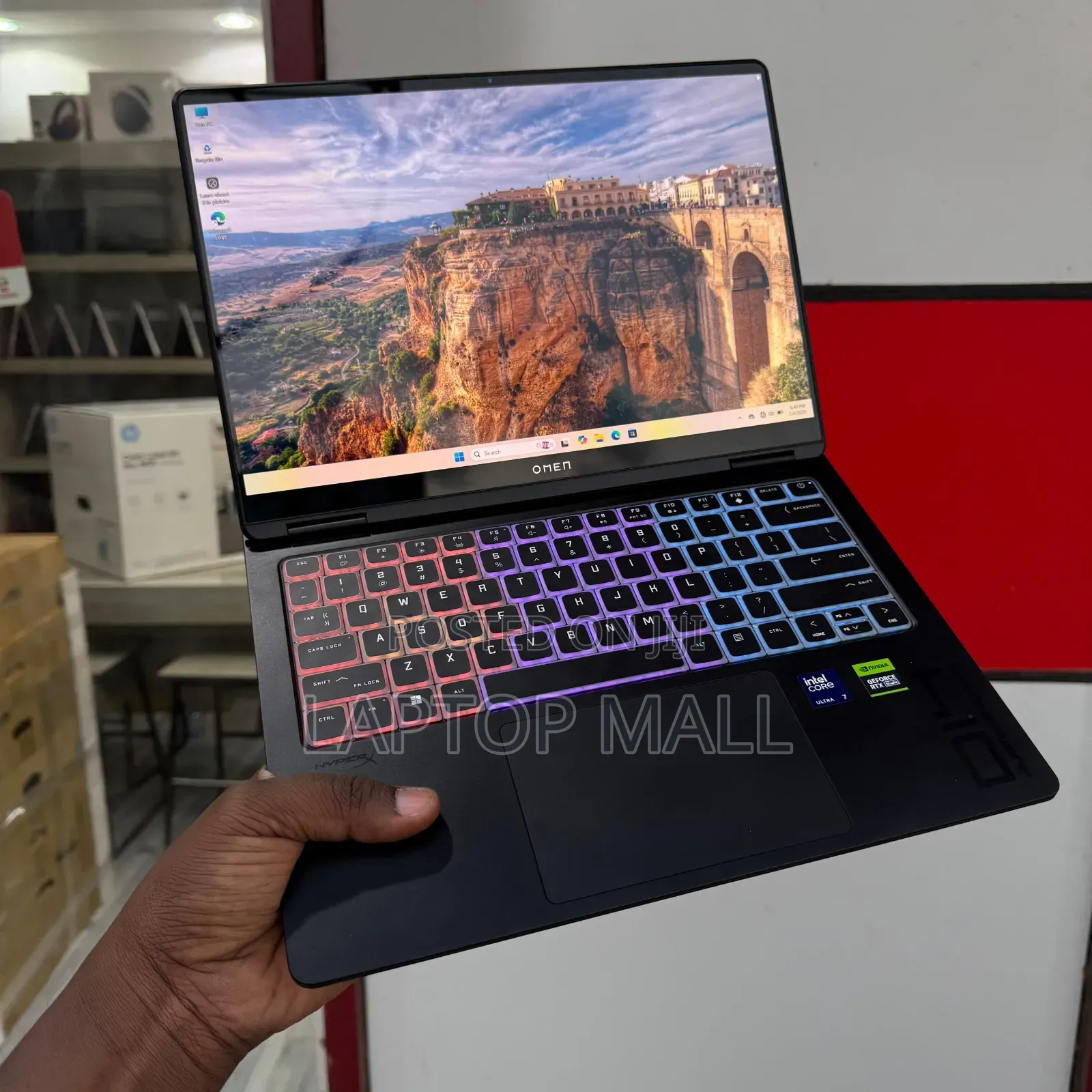 Laptop HP Omen Transcend 14-Fb0023dx 16GB Intel Core Ultra 7 SSD 1T