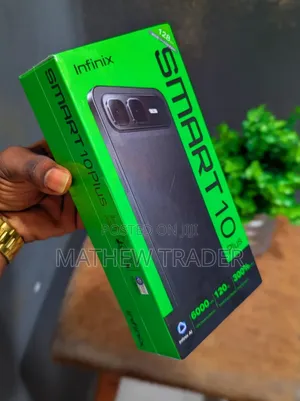 Photo - New Infinix Smart 10 Plus 128 GB Black