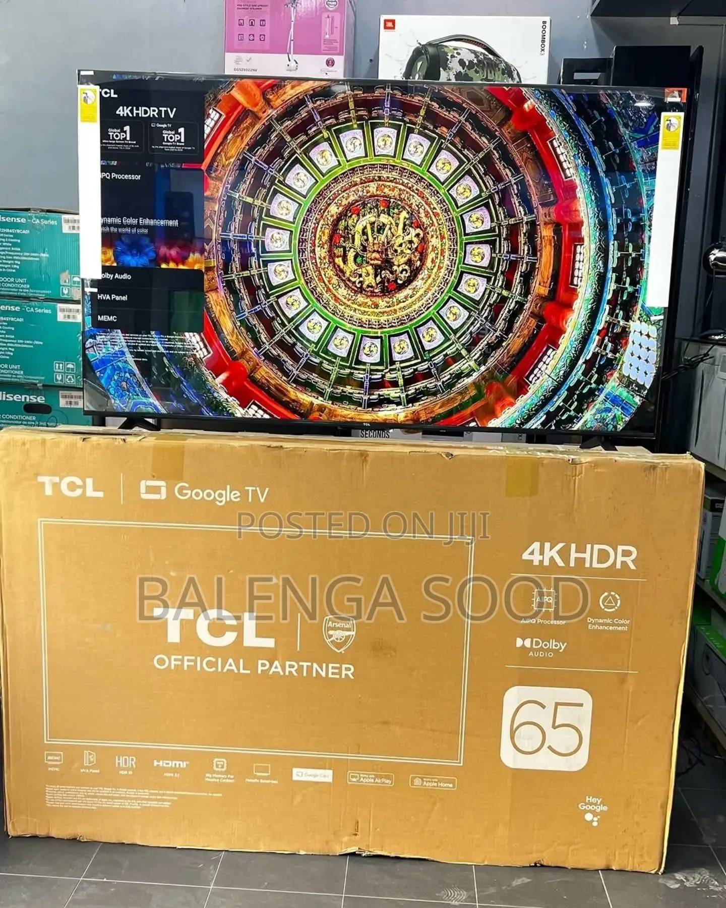 TCL Smart Uhd/ HDR 65( Google Tv)