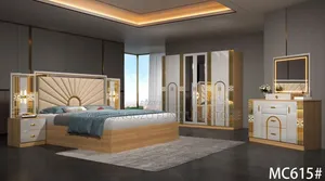 1.Bed
2.Night Stand
3.Dresser
4.Wardrobe(Full Bedroom Set)