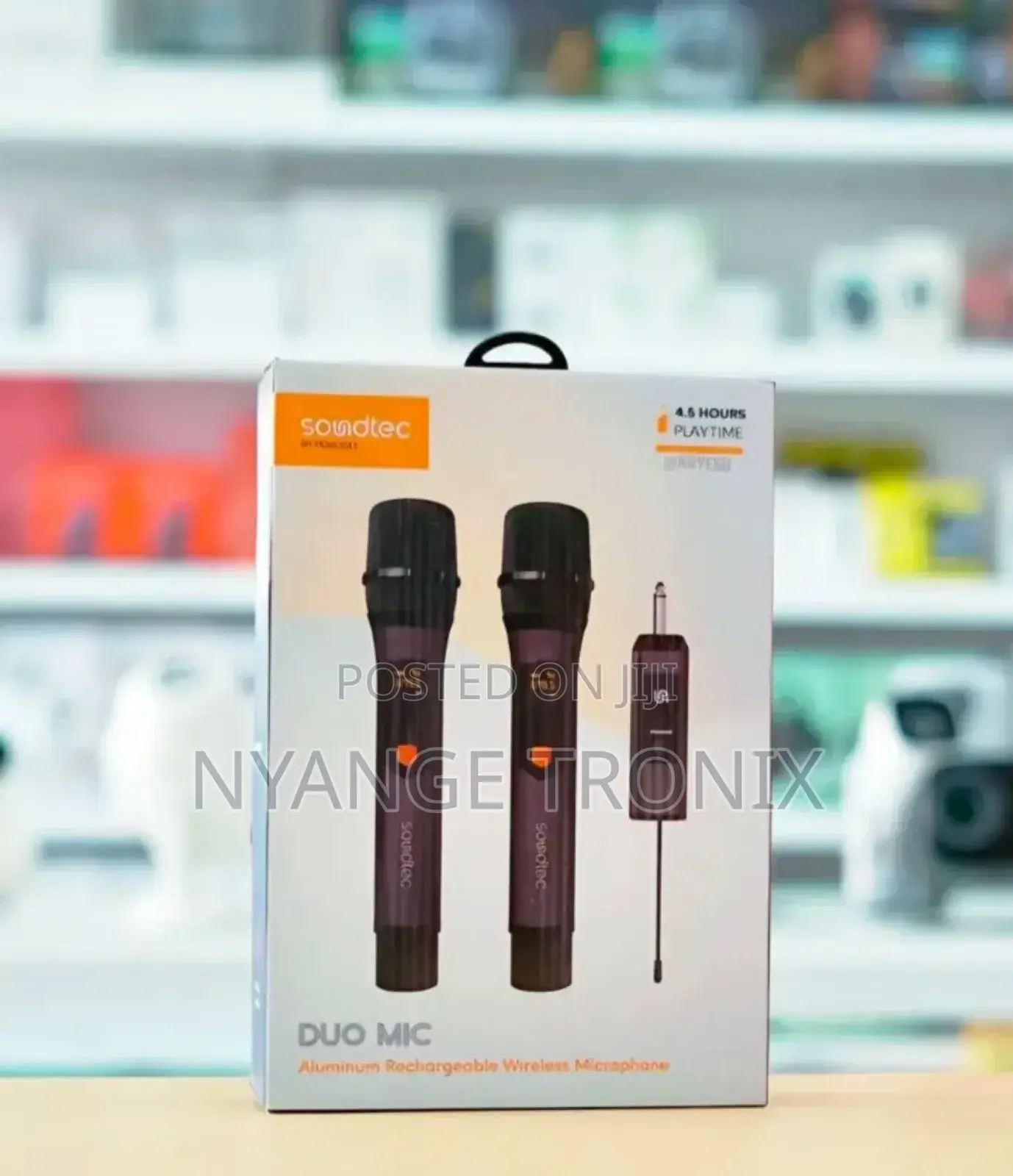 Porodo Microphone ( Wireless.Duos Mic)