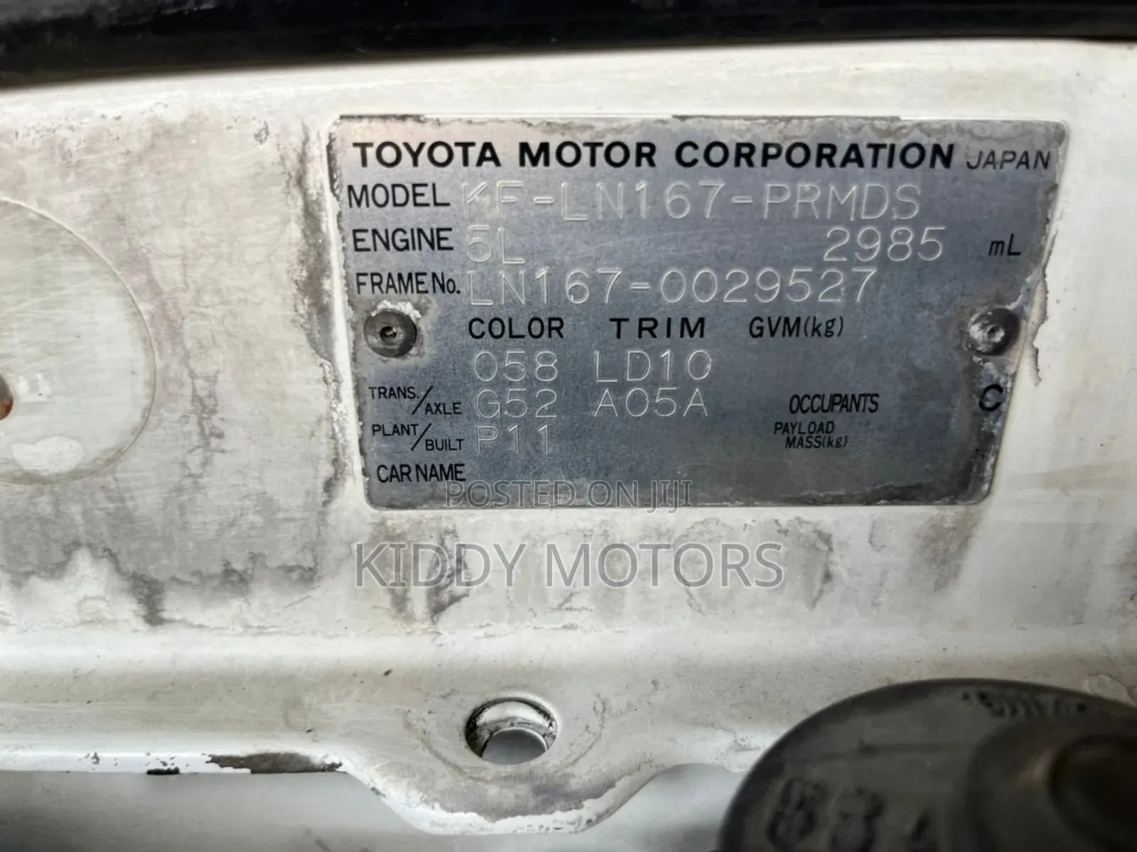 Toyota Hilux 2003 White