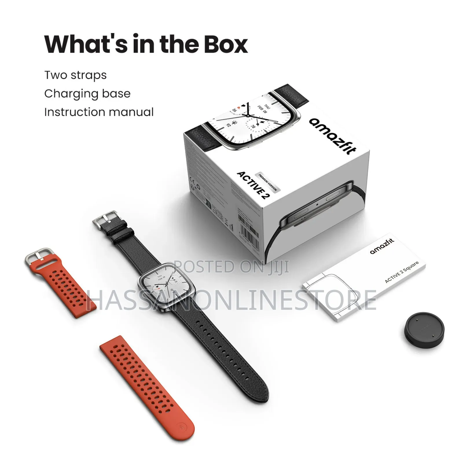 Amazfit Active 2 Square Smart Watch
