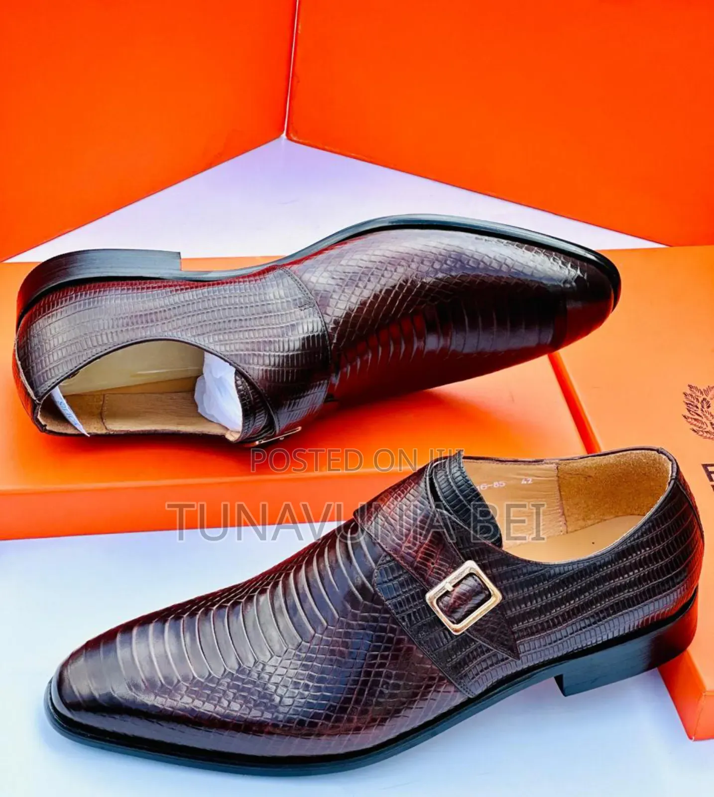 Cracks Dior Leather Shoes
