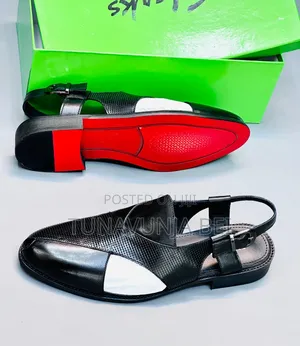 Cracks Versace Leather Shoes