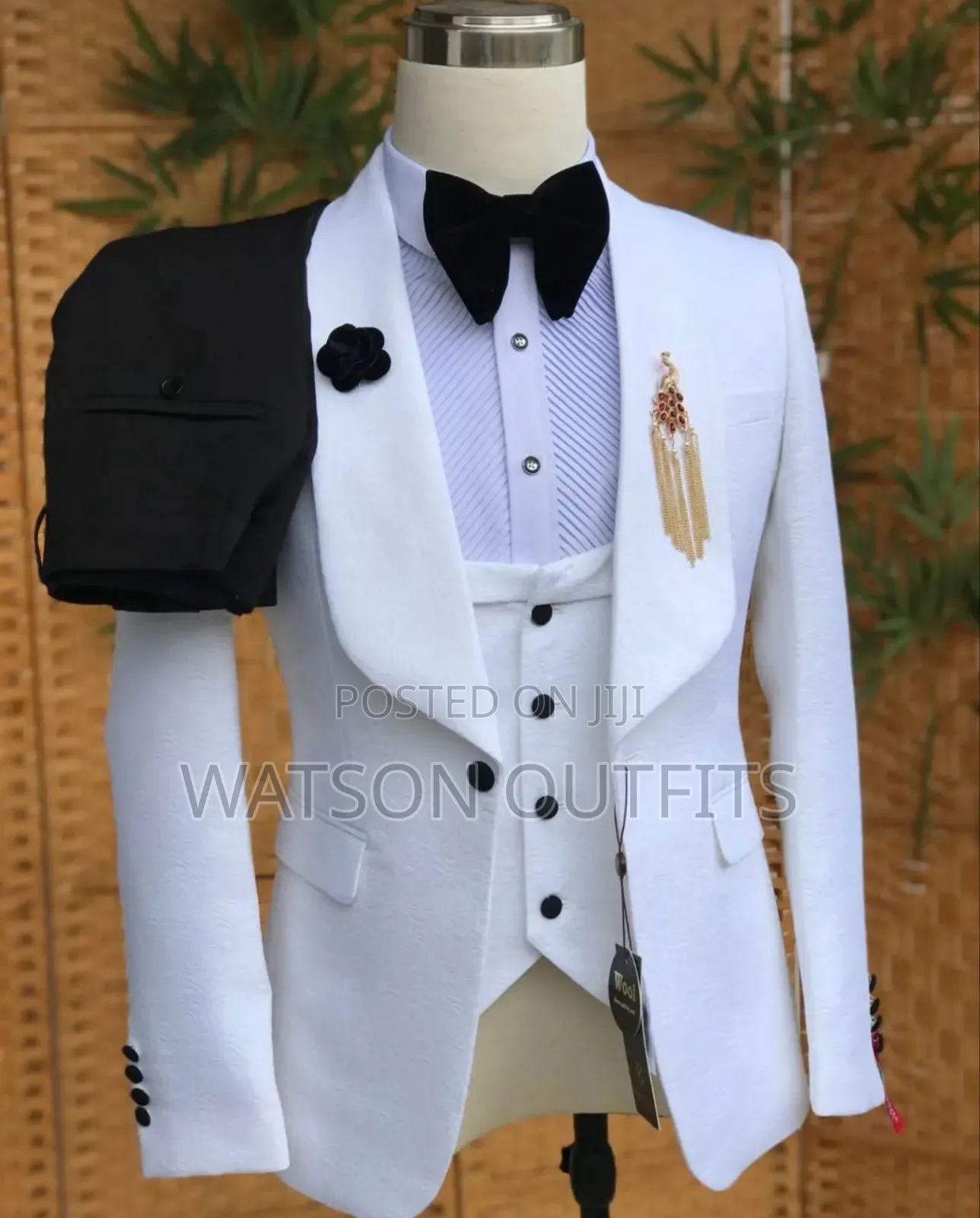 Men's New Suits of Well Tailored Wool Materials