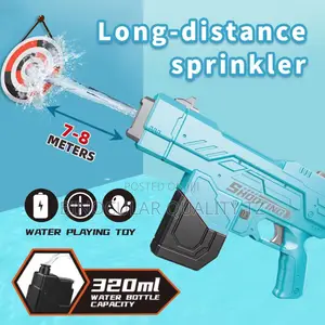Electric Water Gun, Electric Water Gun, 320 Ml, High Range