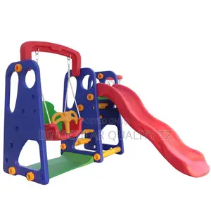 Swing Set Kid 3in One Slide and Swing Basketball