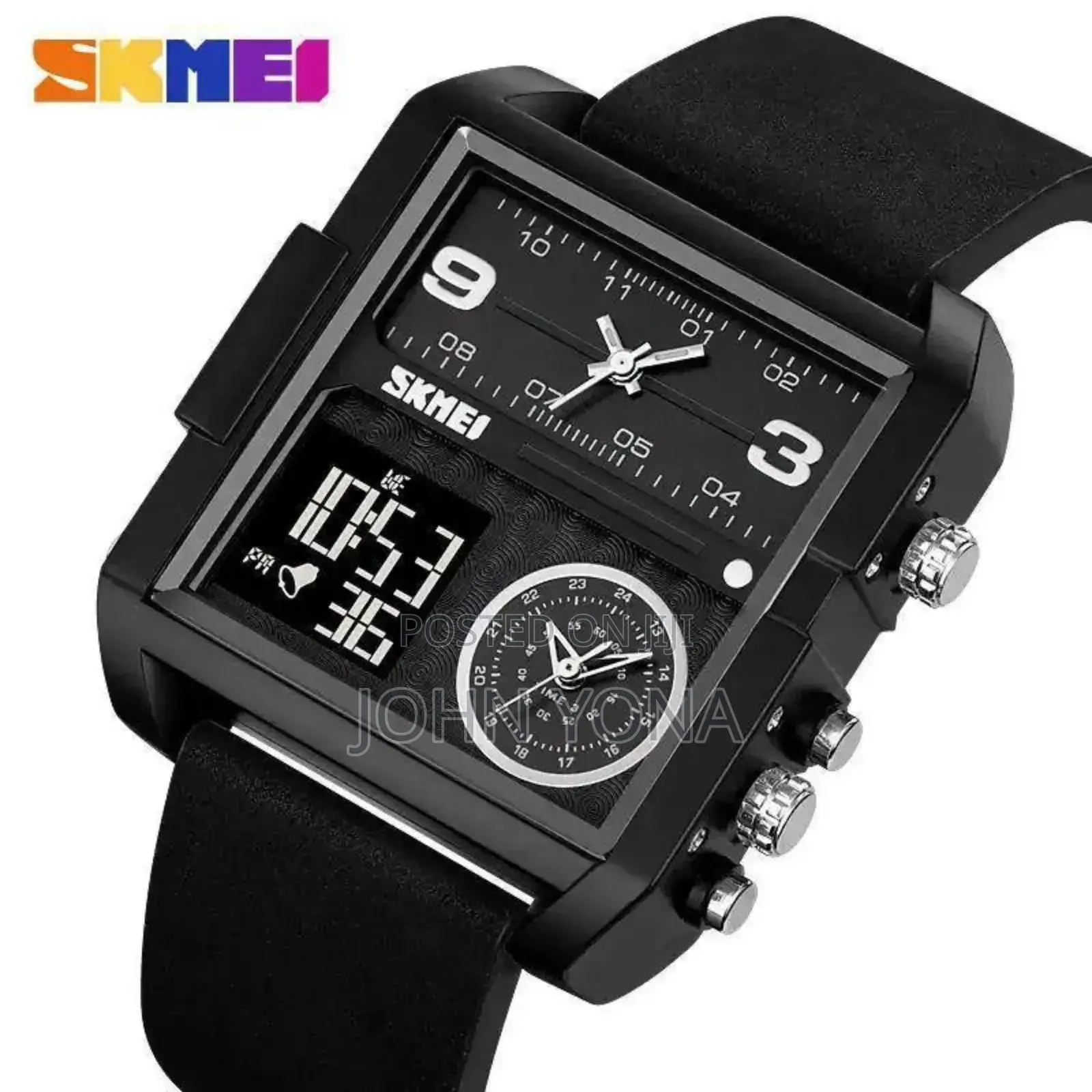 Skmei Dual Watch Black