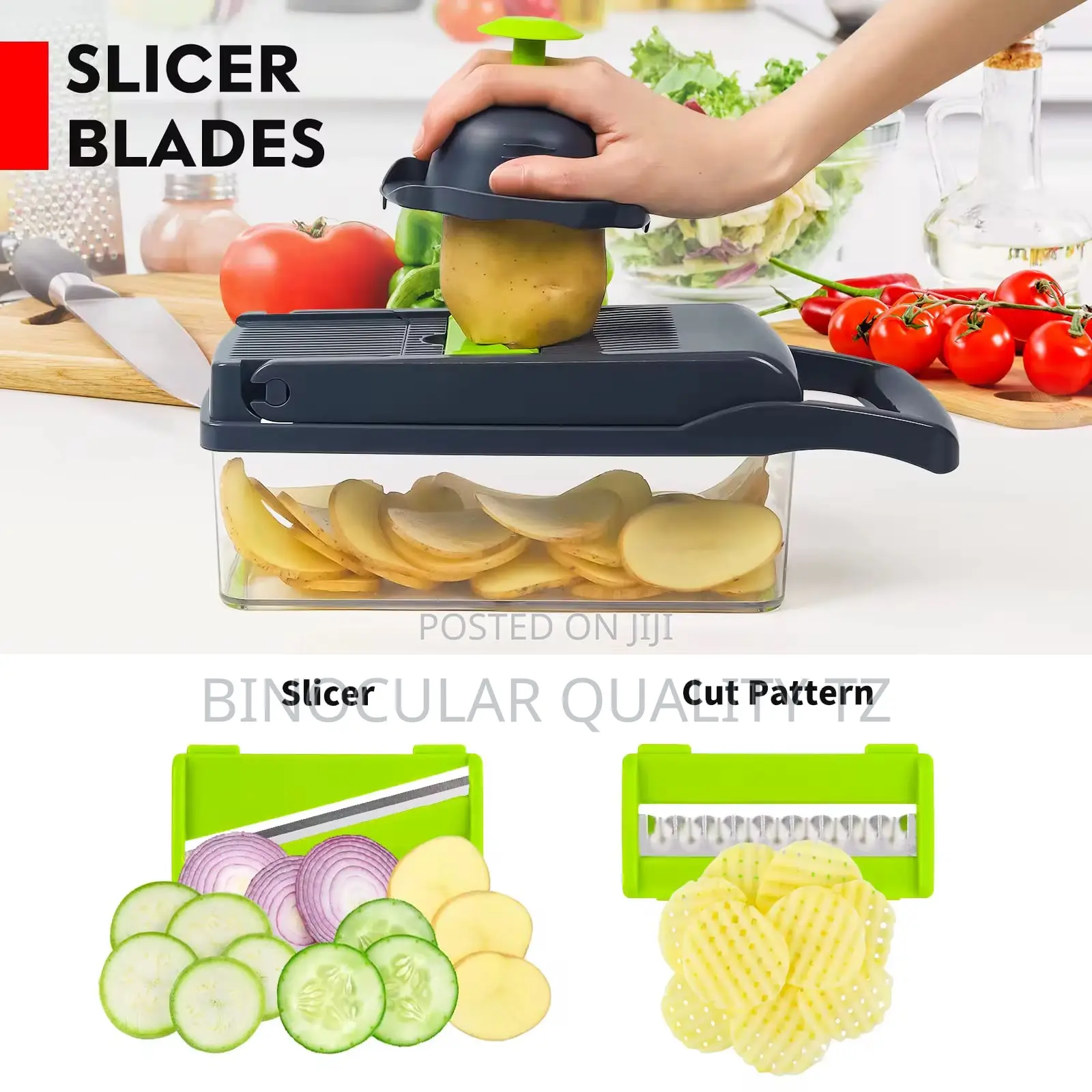 16 in 1 Slicer Veggie Food Chopper Vegetable Cutte