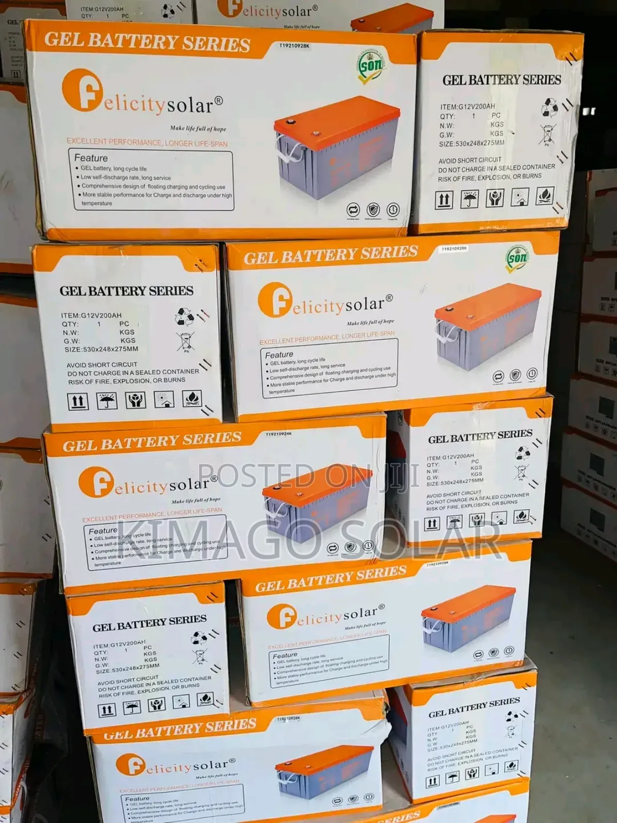 Battery Za Solar Za 200ah Bei 639,999 Leo Hii