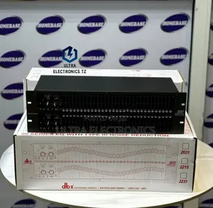Powerful Crossover Equilizer DBX-2231. 