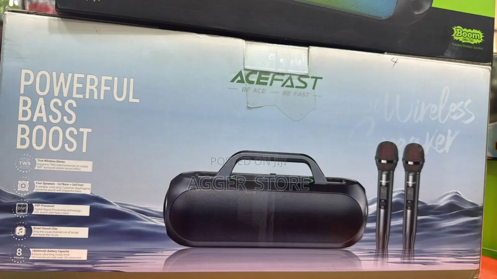 Acefast Speaker With Two Mics