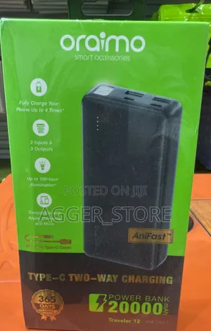Oraimo Traveller 12 Powerbank 20000mah