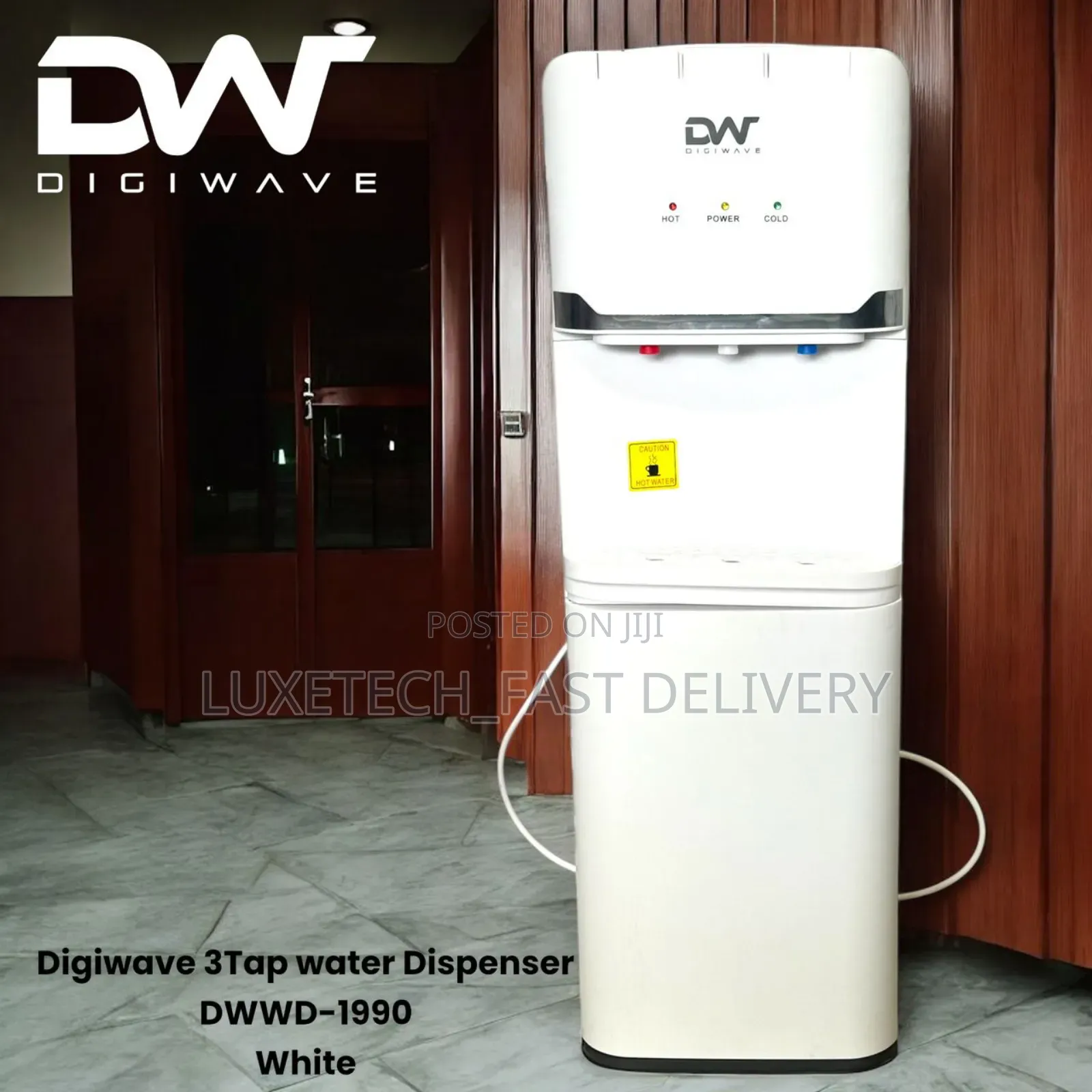 Digiwave 3-Tap Water Dispenser With Cabinet