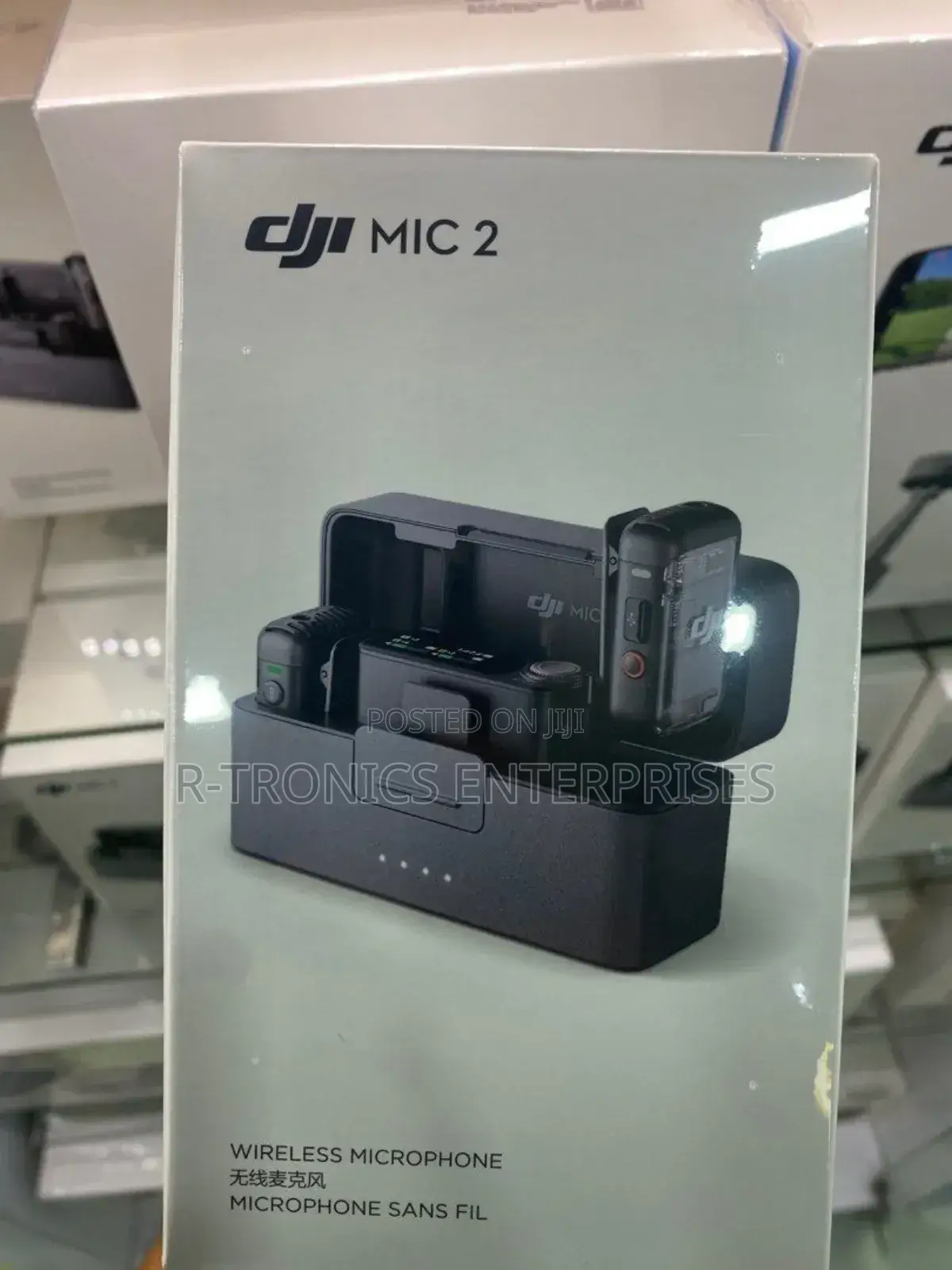 Dji Mic2 (2tx+1rx+Charging Case)Wireless Lavalier Microphone