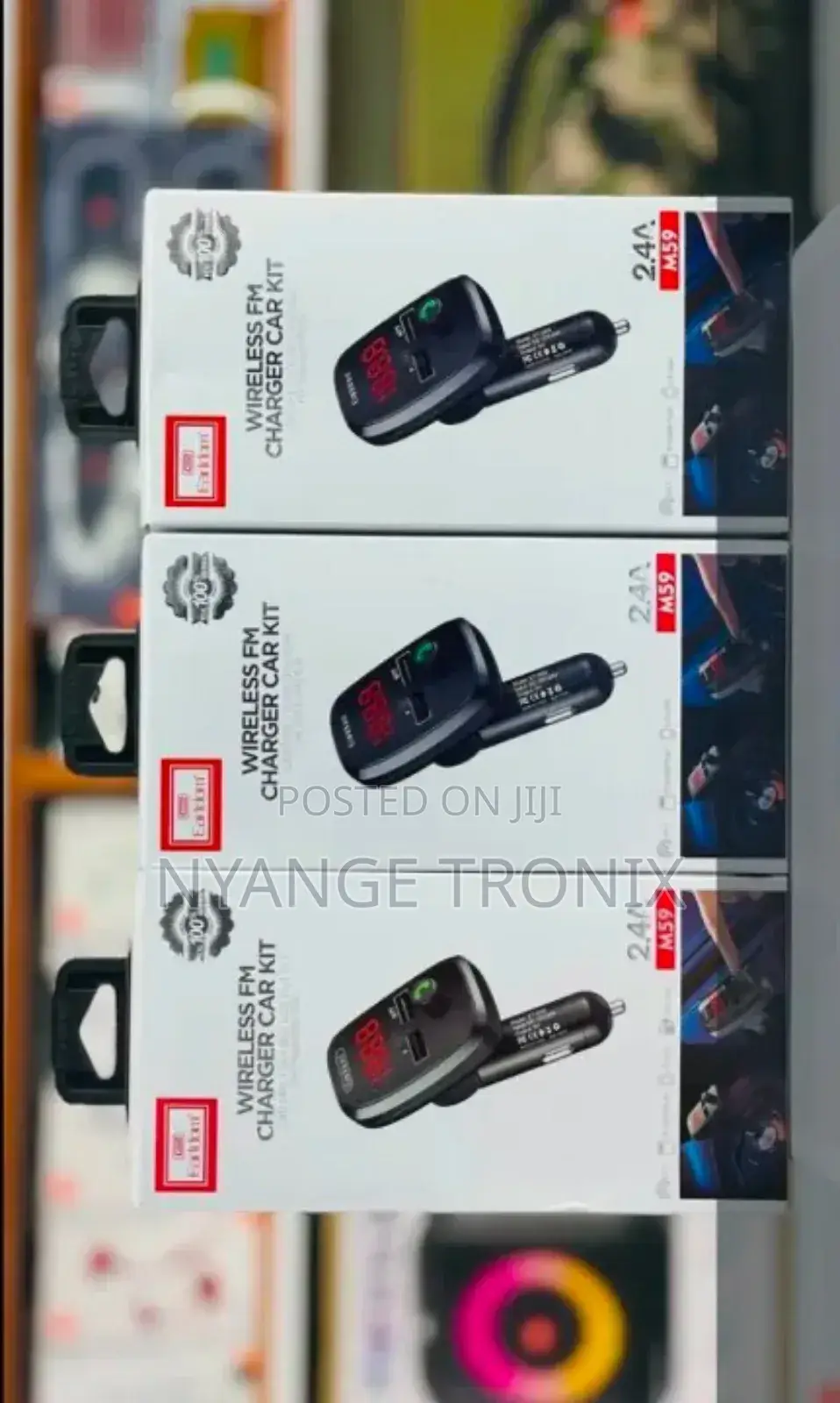 Car Mp3 (Usb Chager , Usb Data, Fm Radio ,Bluetooth)