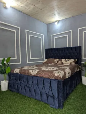 Bed Sofa Classic Sana Valvet Dark Blue 5/6