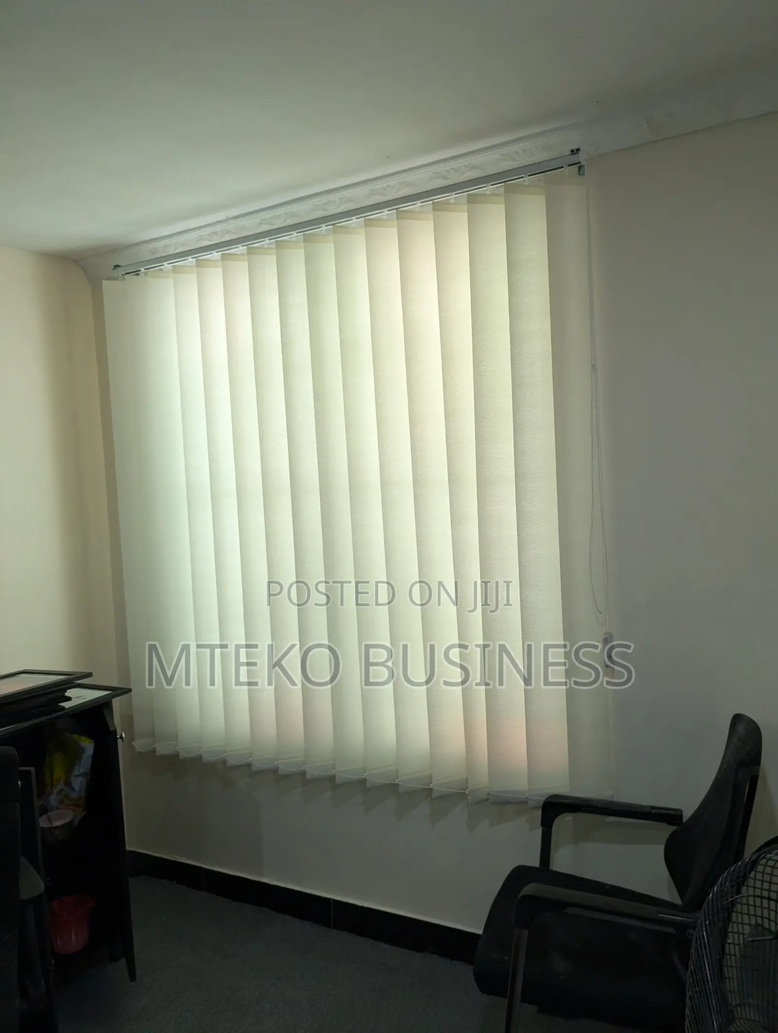 Vertical Blinds Off White Color