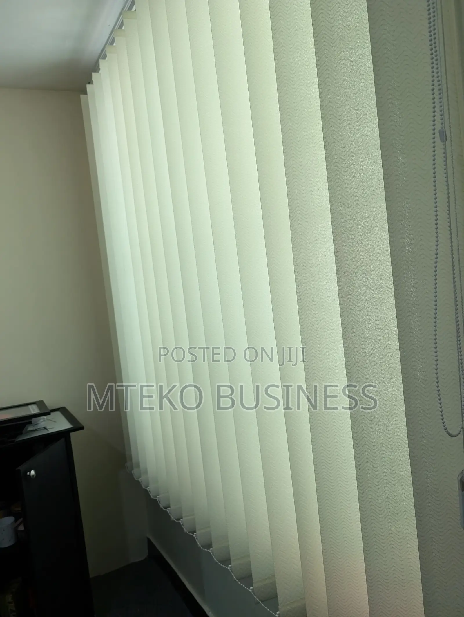 Vertical Blinds Off White Color