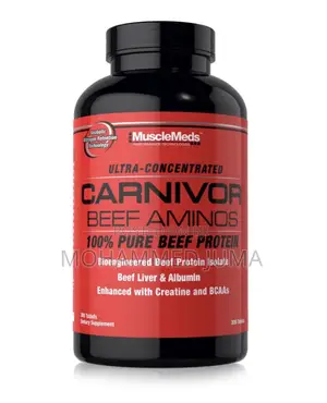 Musclemeds Carnivor Beef Amino Tablets