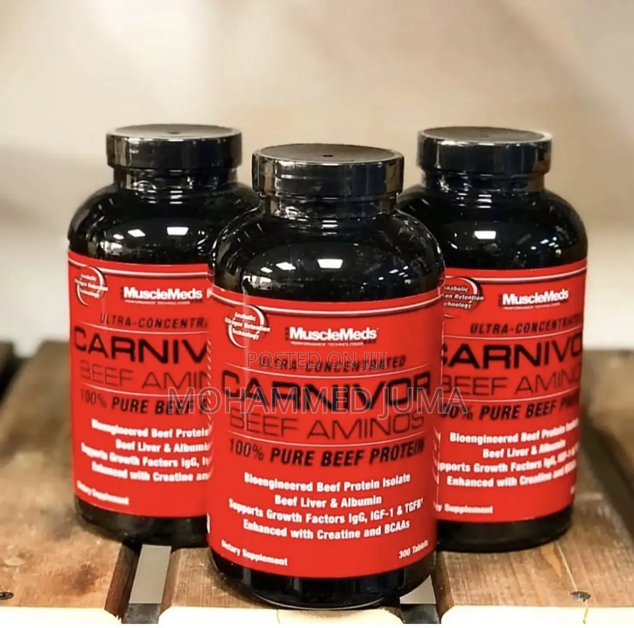 Musclemeds Carnivor Beef Amino Tablets