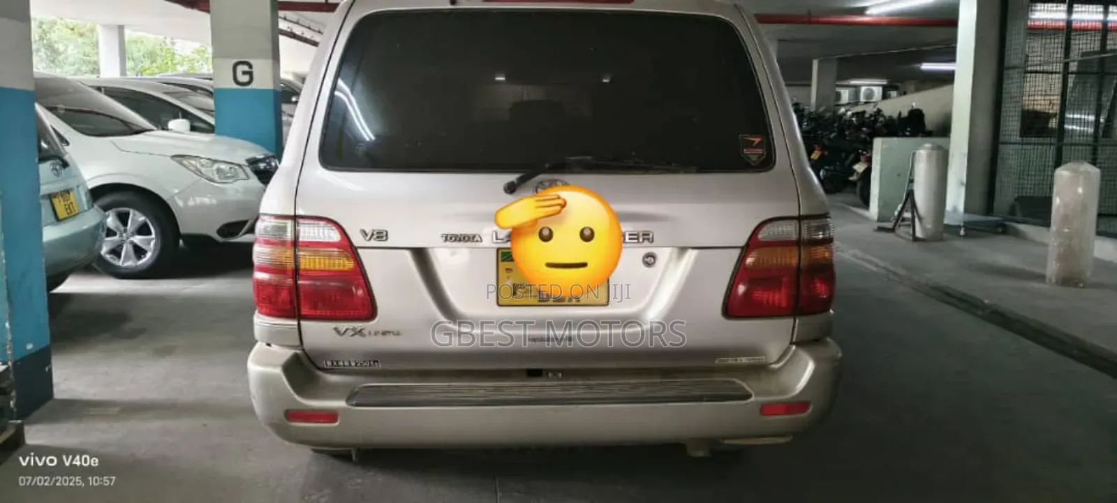 Toyota Land Cruiser 2003 Silver