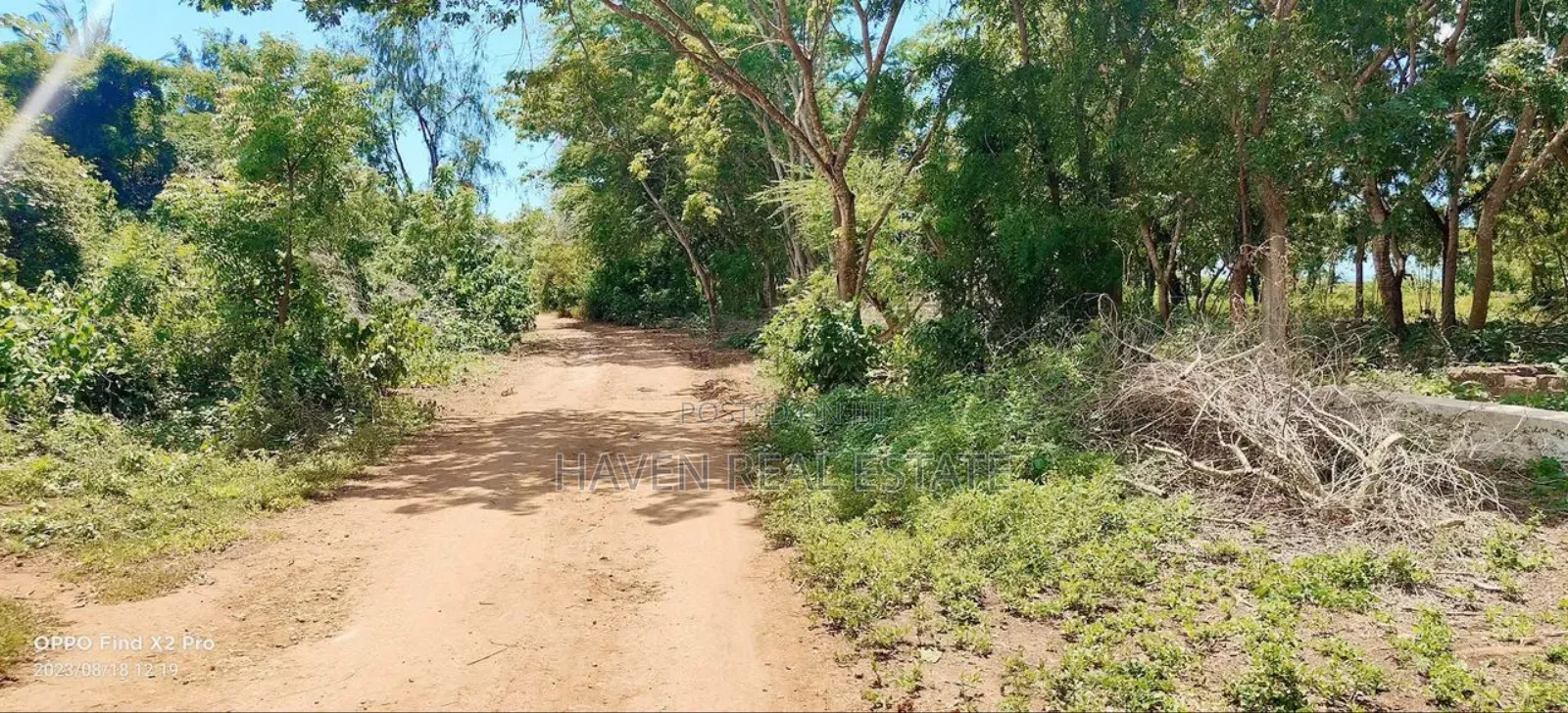 Beach Plot for Sale at Zanzibar