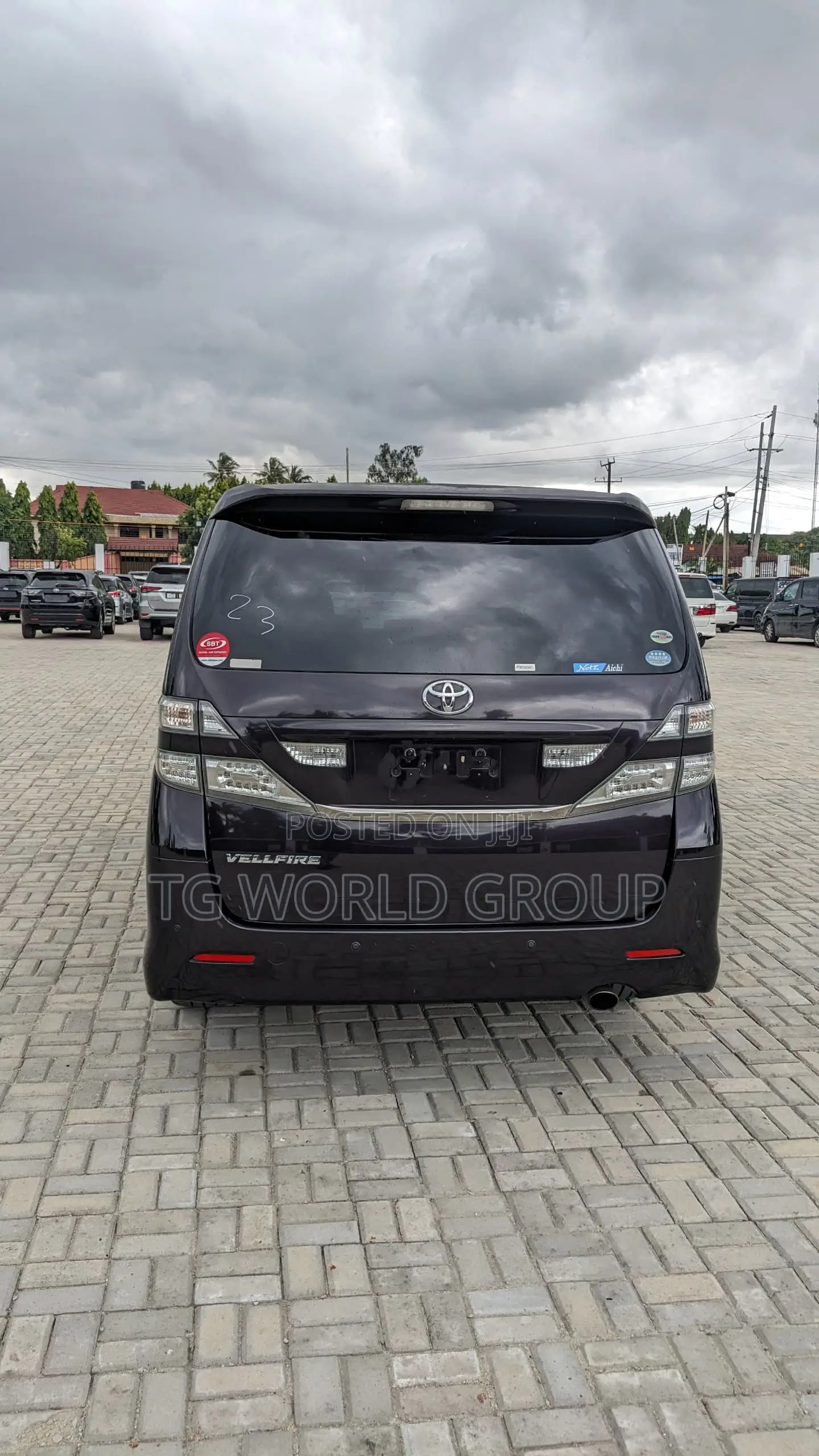 Toyota Vellfire 2010 Purple