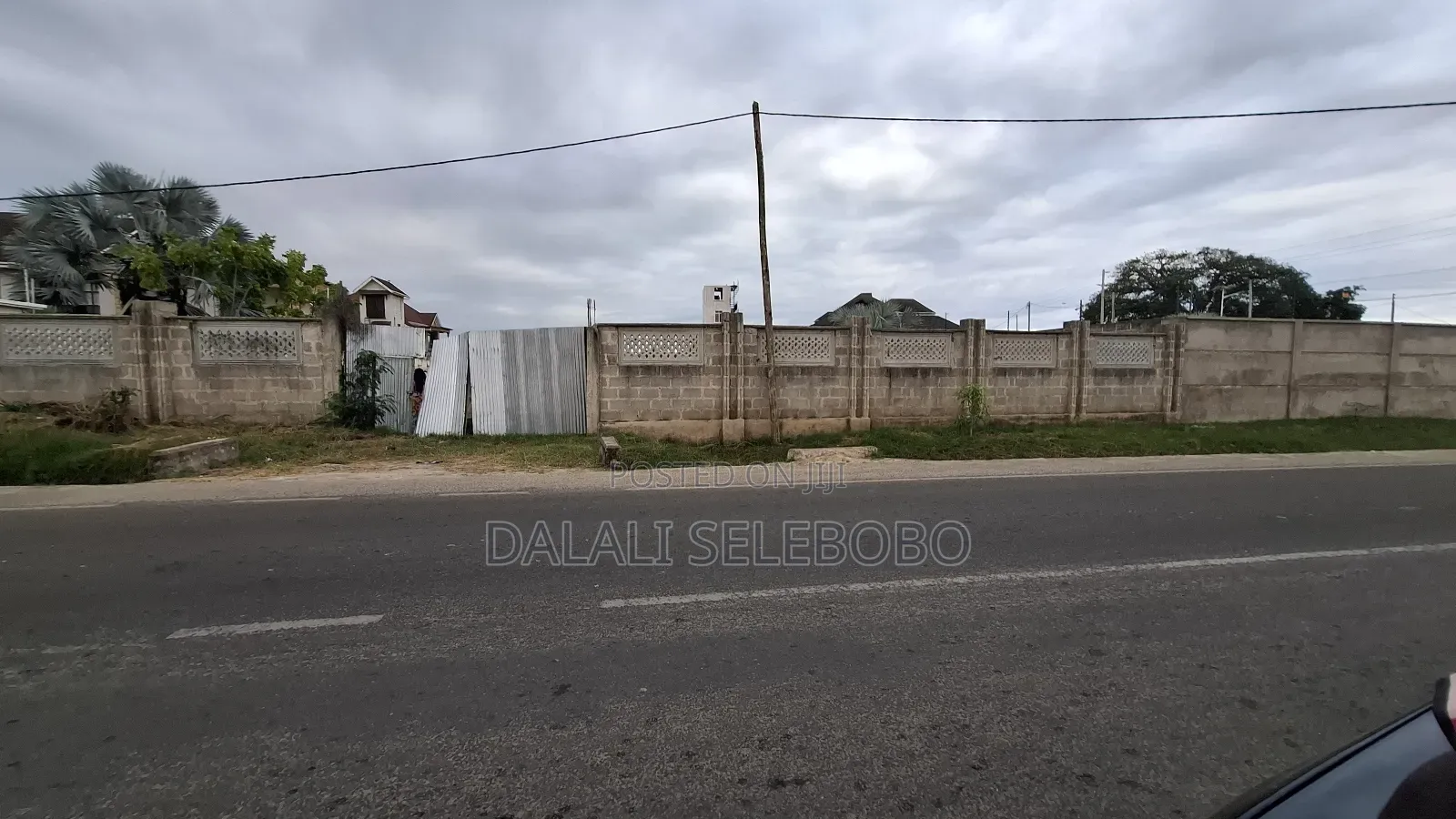 Plot Block C Mbweni Beach It Look at Tarmac