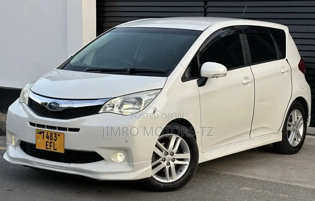 Subaru Trezia 2011 White