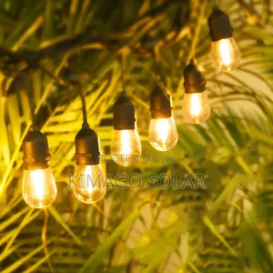 Solar String Lights Euronet Zenye Mwanga Warm