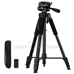 Heavy Duty Professional Tripod for Camera and Smartphone