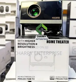  LCD Multimedia Projector 1080hd 120'display Size