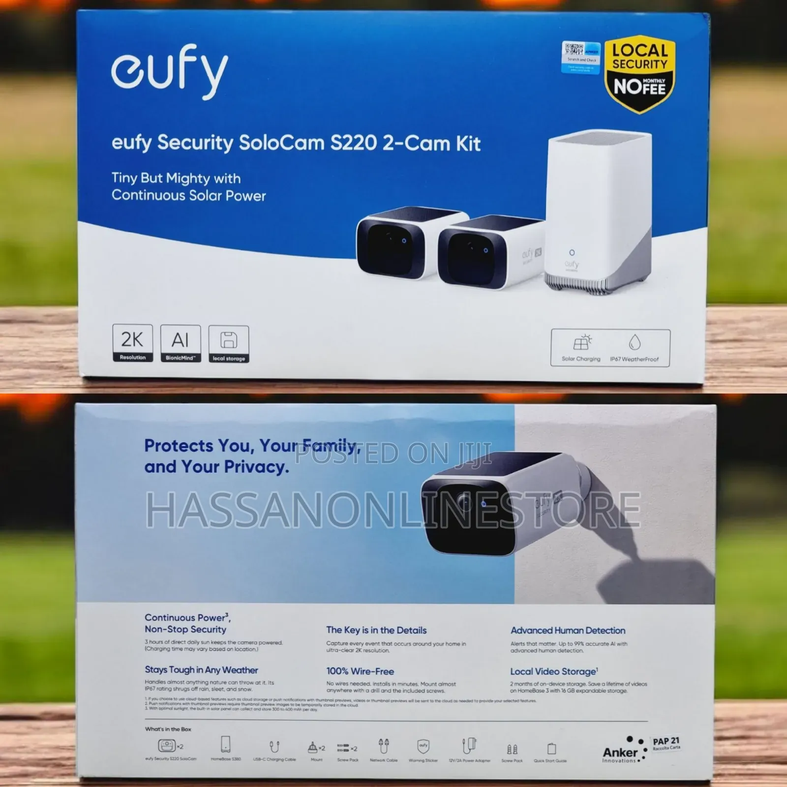 Eufy Security 2-Camera Wireless Surveillance System
