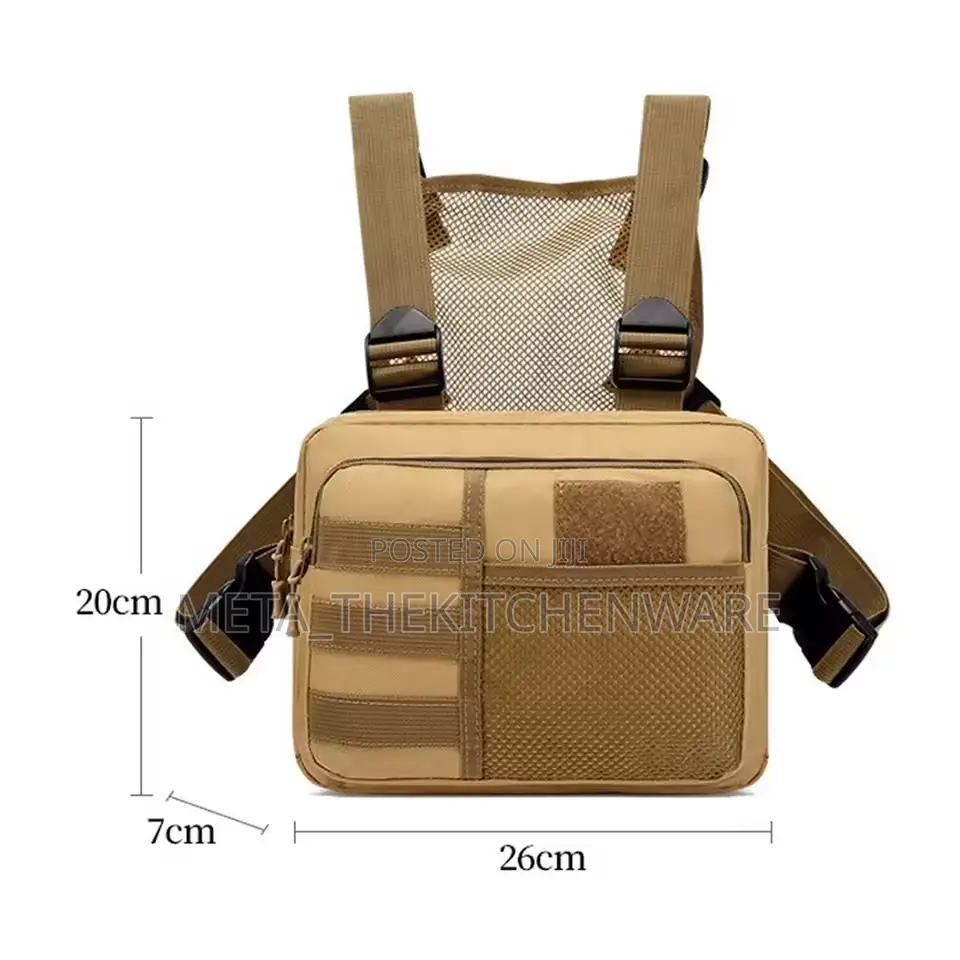Casual Vest Chest Bag