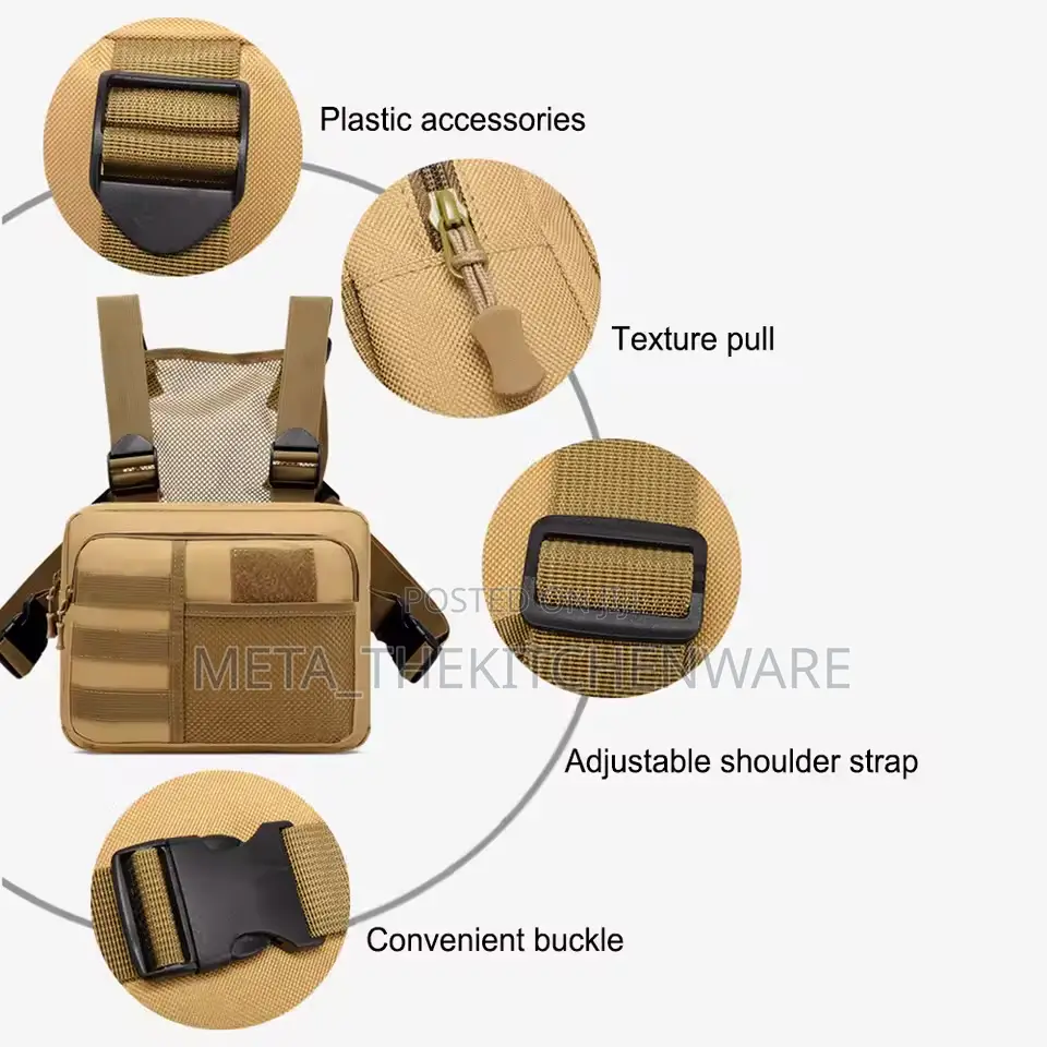 Casual Vest Chest Bag