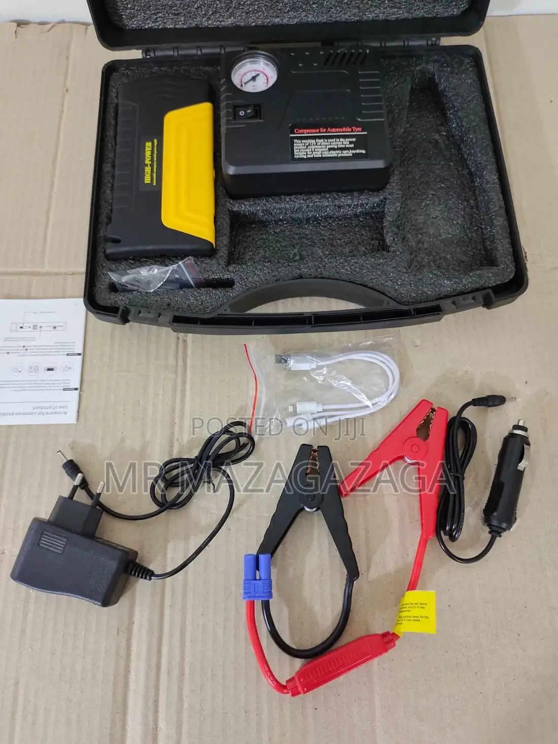 Car Power Boosters With Air Compressor