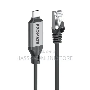 Promate Clink-Rj45 Highspeed Usb-C to Gigabit Ethernet Cable