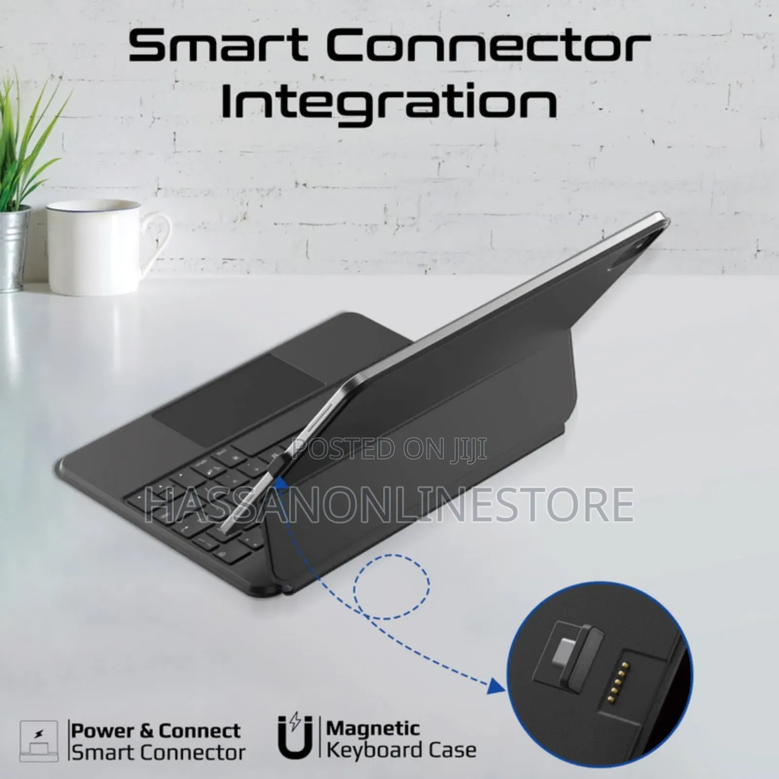 Promate Flexkeys-11pro Folio Touch Wireless iPad Keyboard
