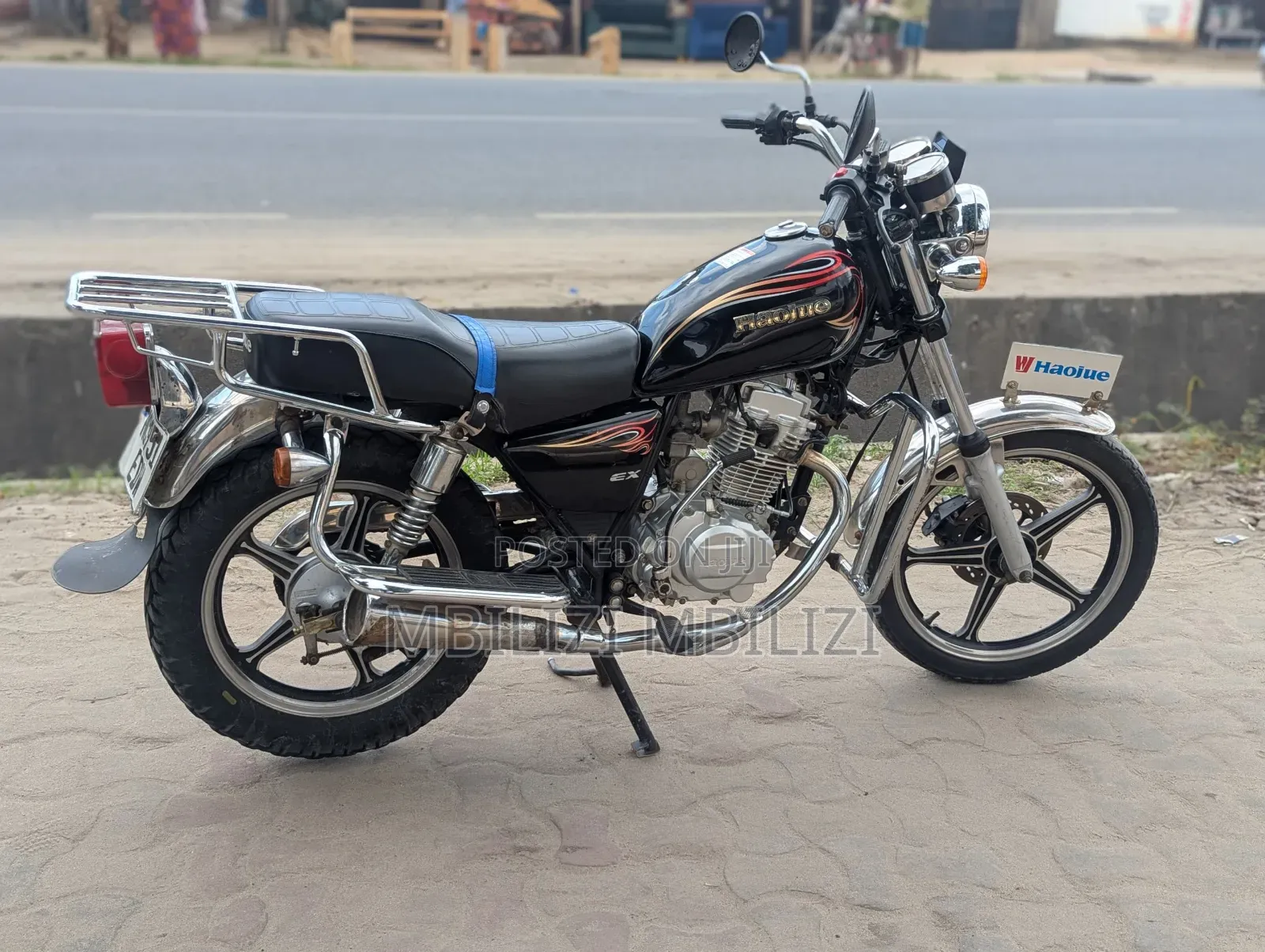 Haojue HJ125-8F 2025 Black
