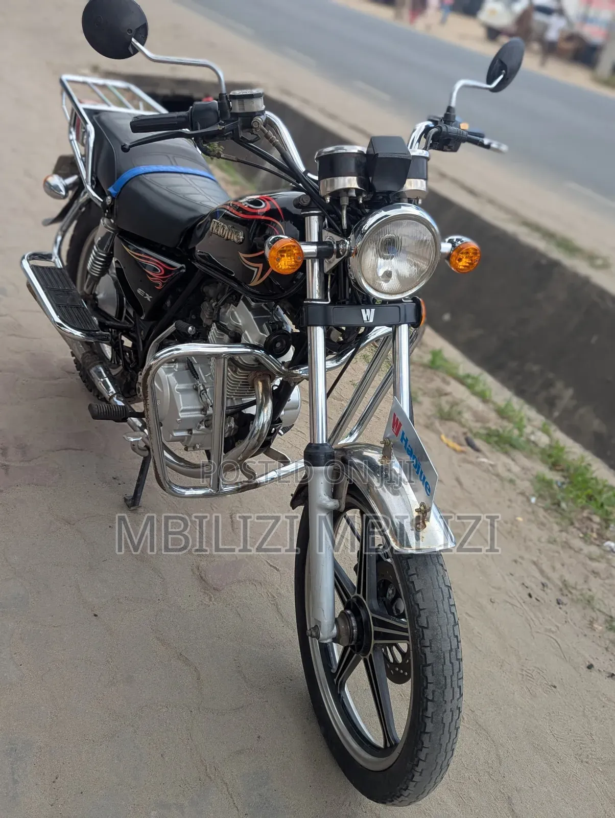 Haojue HJ125-8F 2025 Black