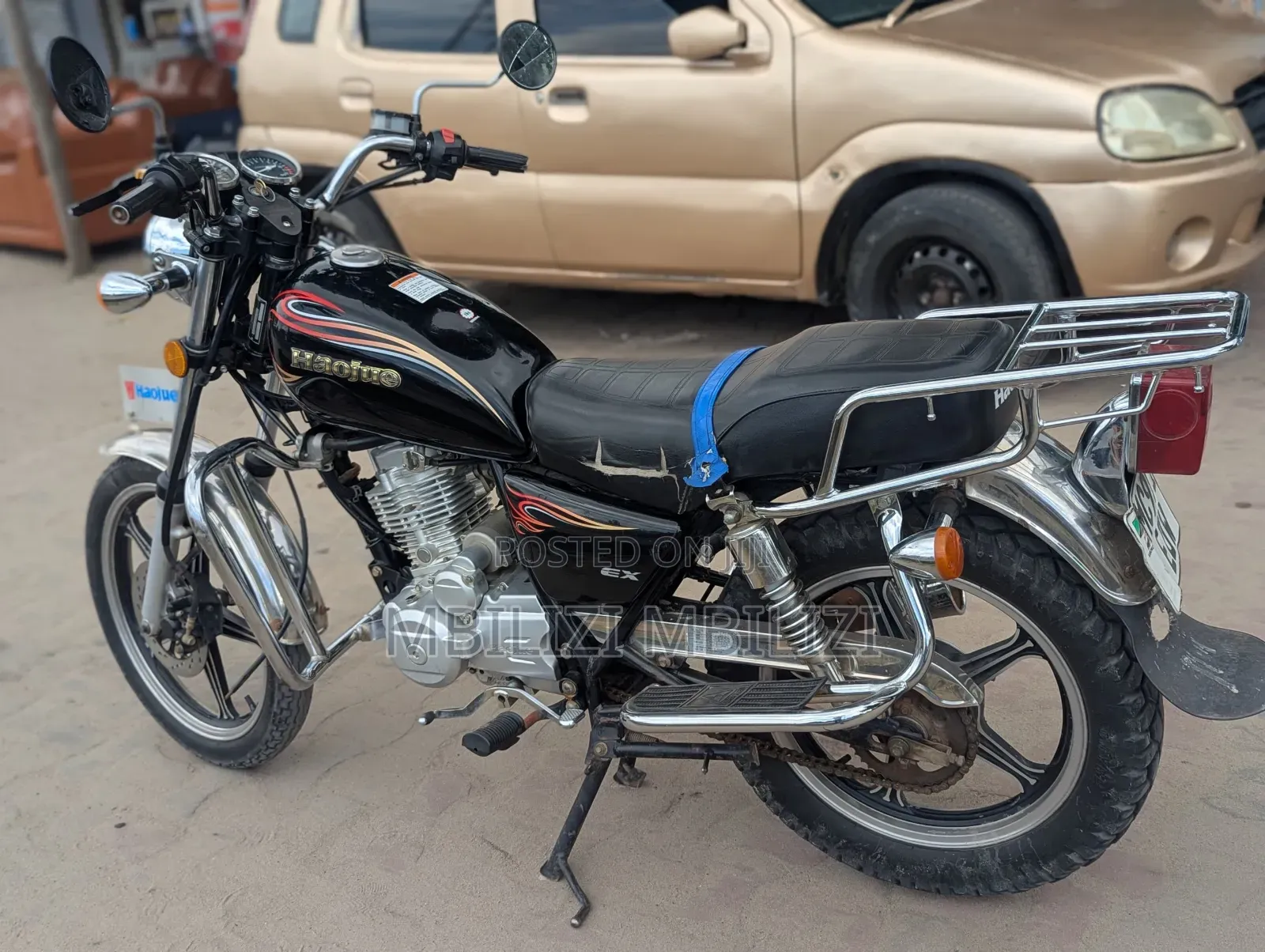 Haojue HJ125-8F 2025 Black