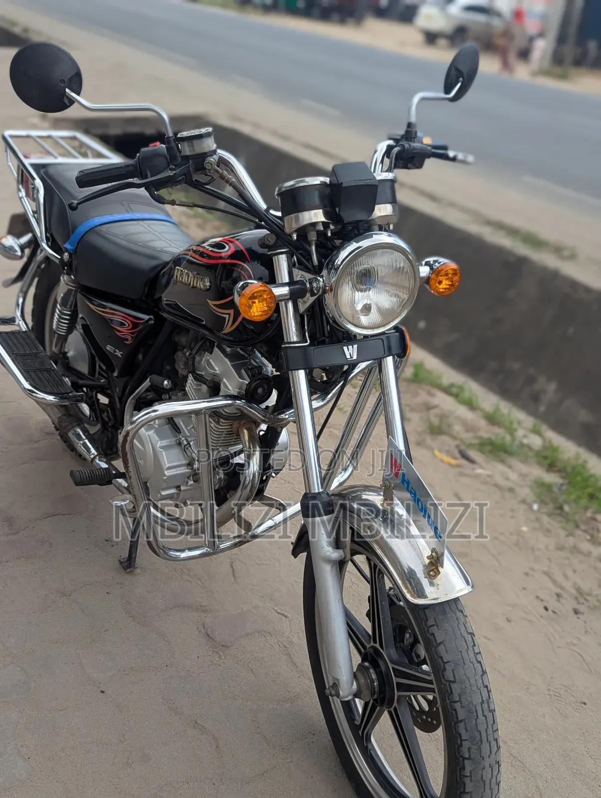 Haojue HJ125-8F 2025 Black