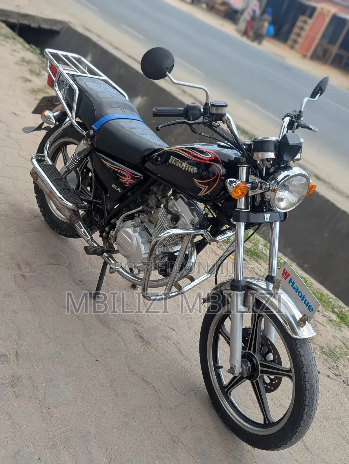 Haojue HJ125-8F 2025 Black