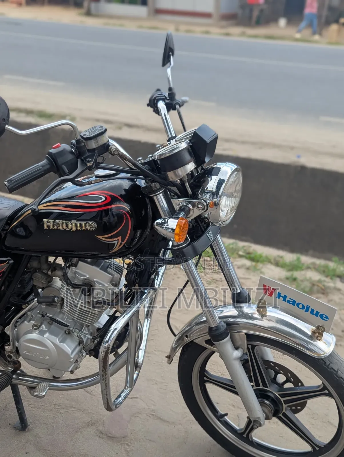 Haojue HJ125-8F 2025 Black