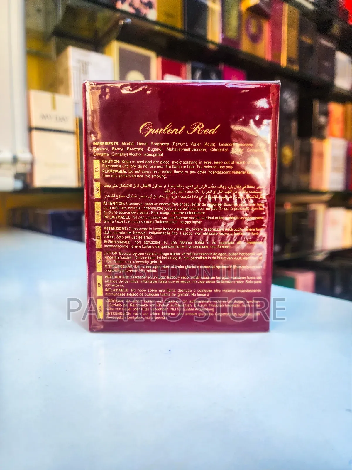 Opulent Red Lattafa Perfumes