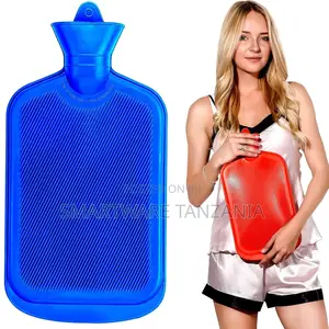 Leakproof Rubber Hot Water Bottle for Pain Relief Two Side